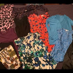 Huge Lot (12 pieces) of Mixed Pieces DVF Vince Joie Vera Bradley GB Trina Turk +